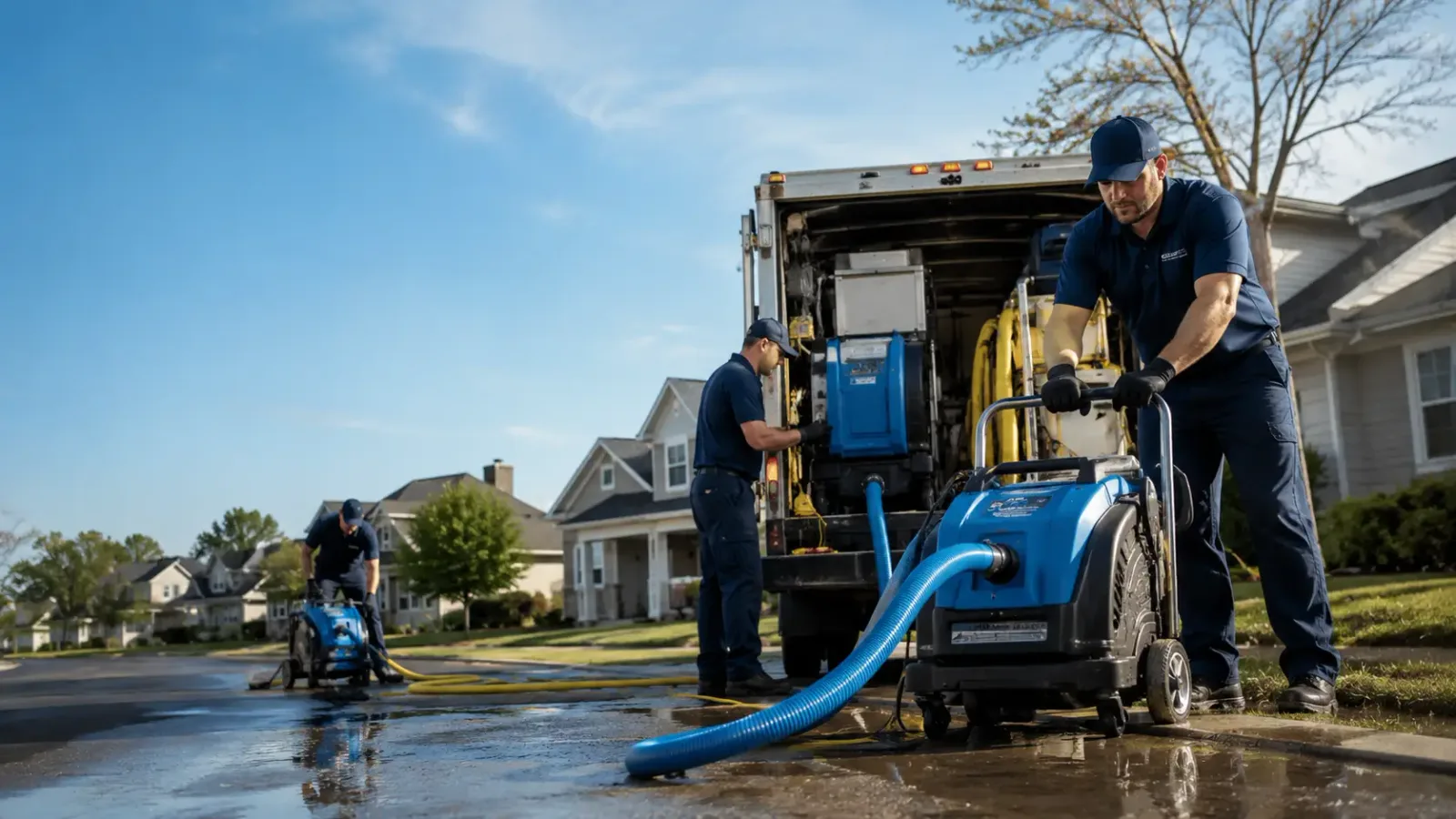 Flood Damage Cleanup in Clendenin, WV